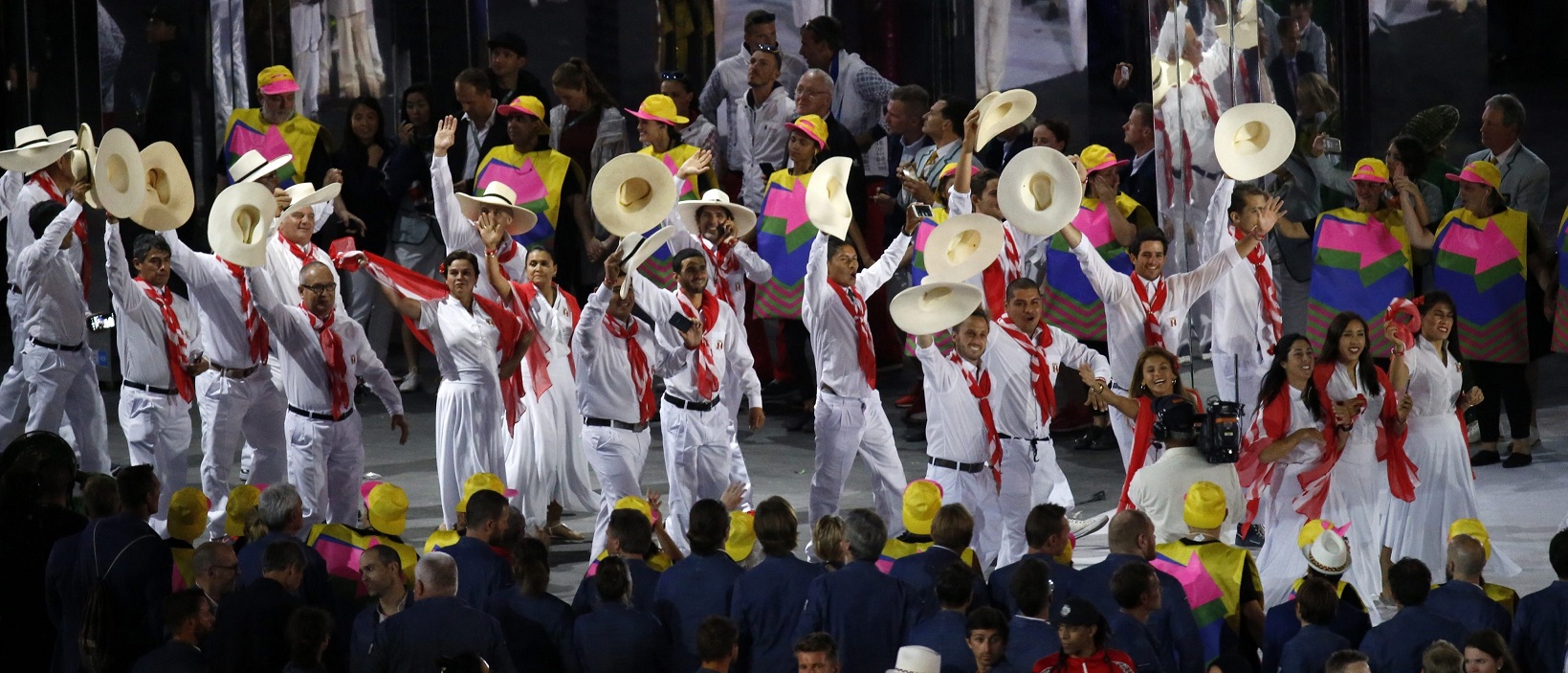 EL DESFILE DE LA DELEGACIÓN PERUAANA