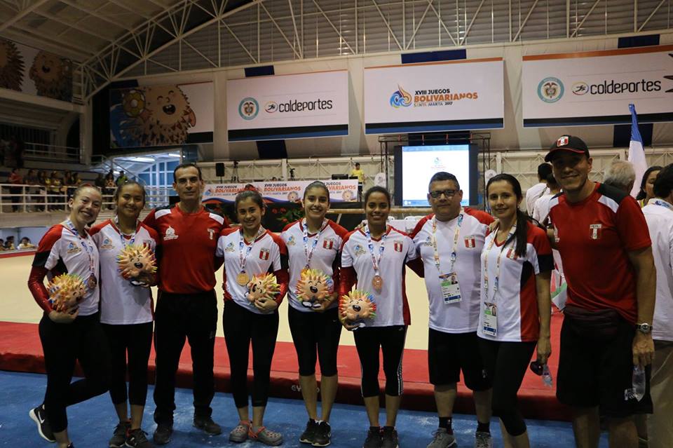 EQUIPO DE GIMNASIA BRONCE