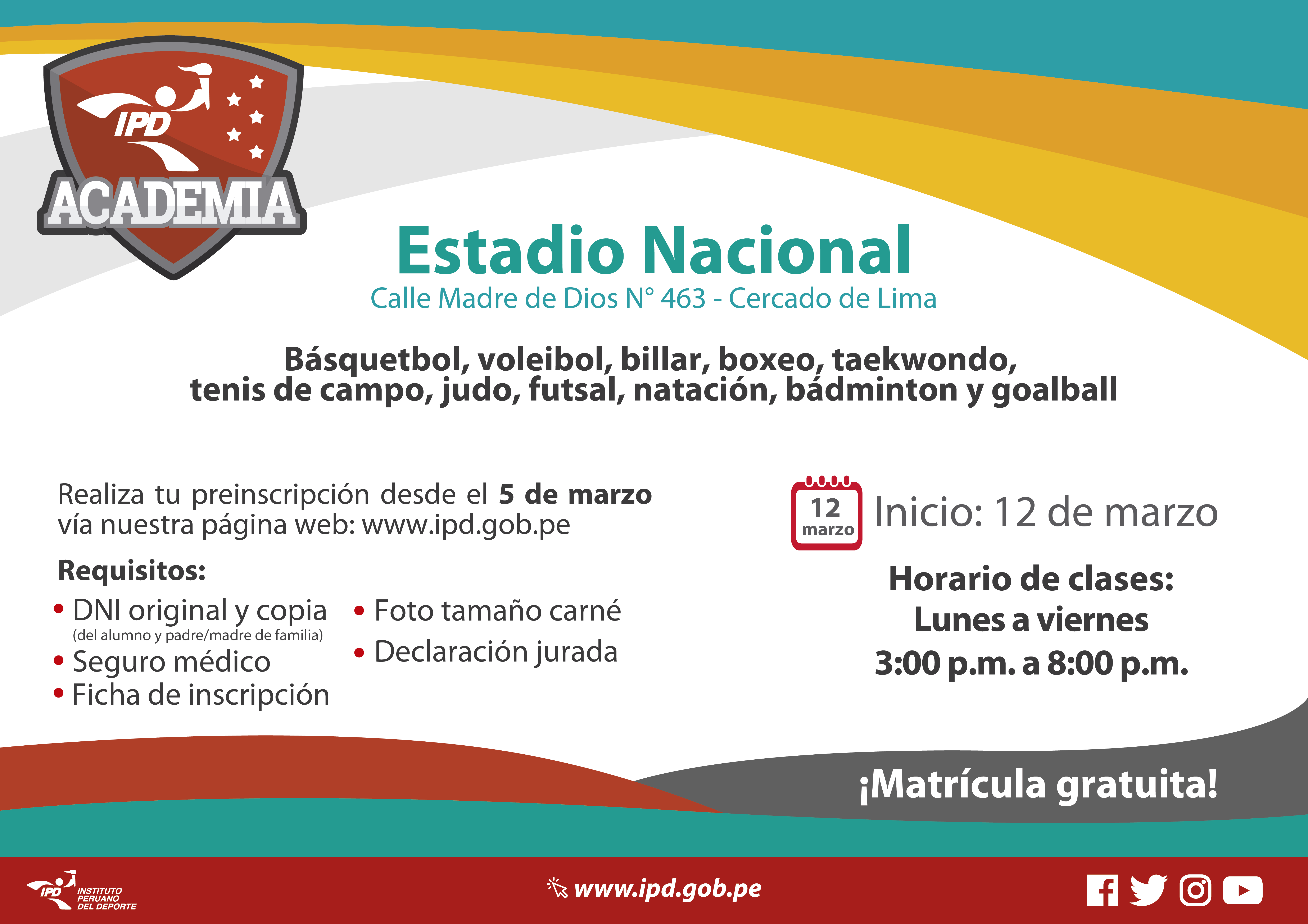 Inscripciones Academia Complejos Lima 05