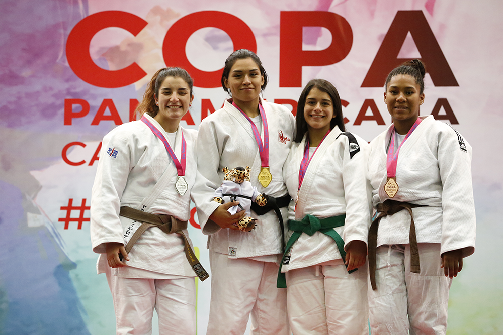 JUDO Podio Camila Figueroa 70 KG