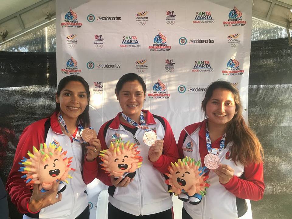 TIRO BRONCE EN EQUIPO FEMENINO