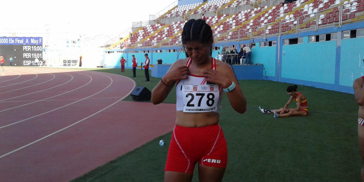 atletismo luz mery rojas medalla de oro trujillo