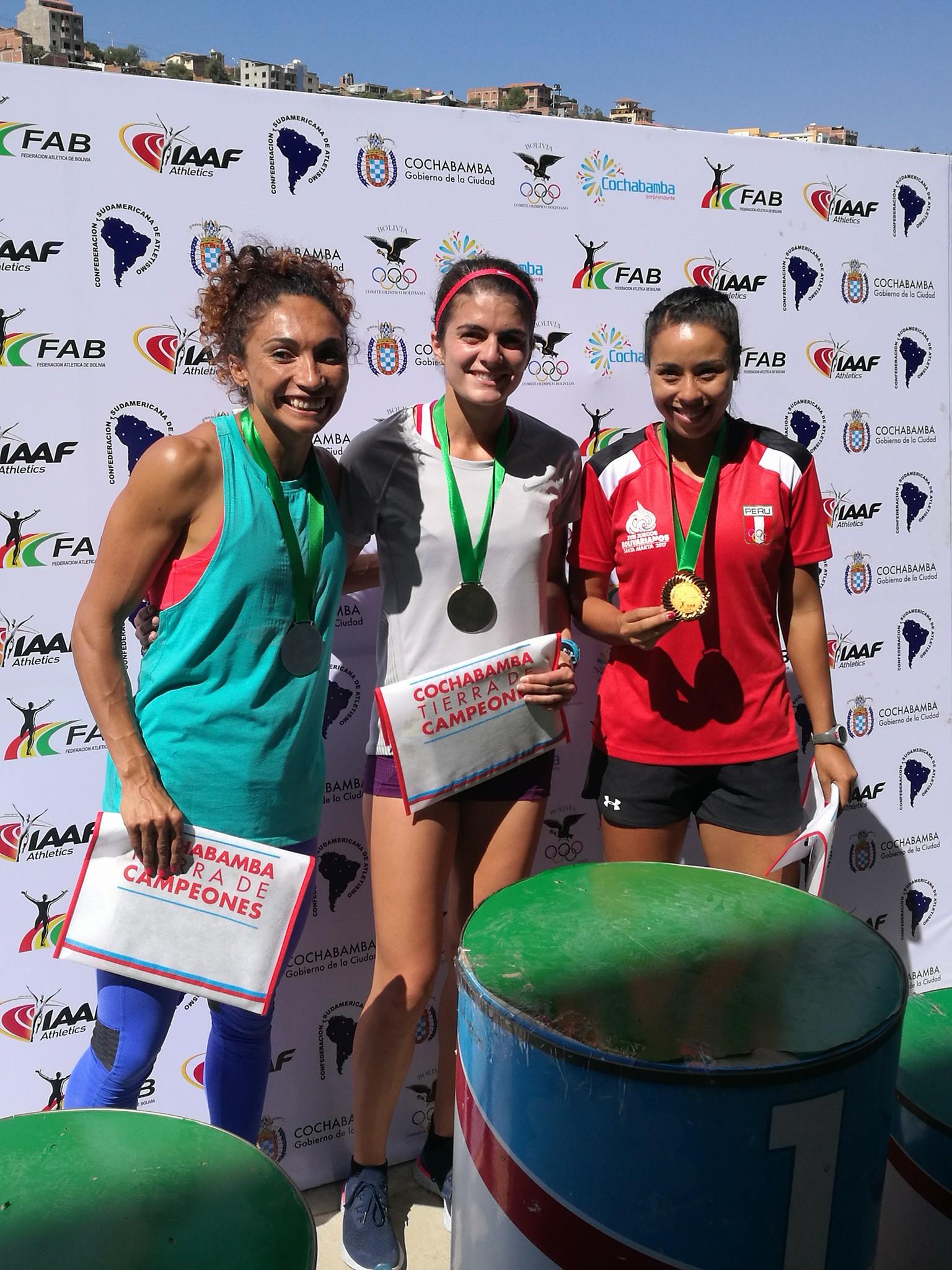 atletismo paola mautino silvana segura medallas