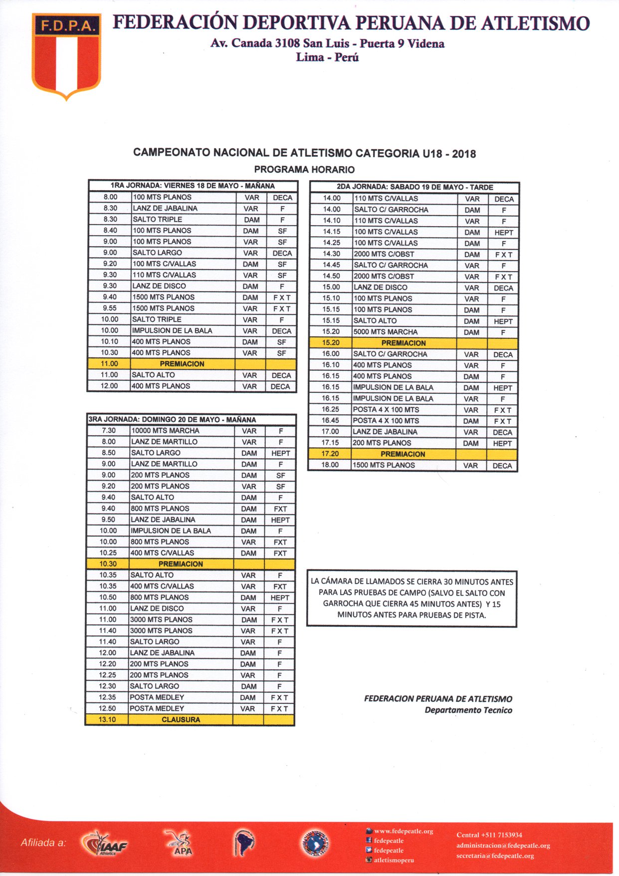 atletismo prog. sub 18