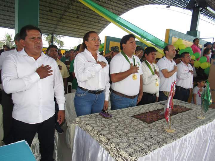 autoridades en la inauguracion