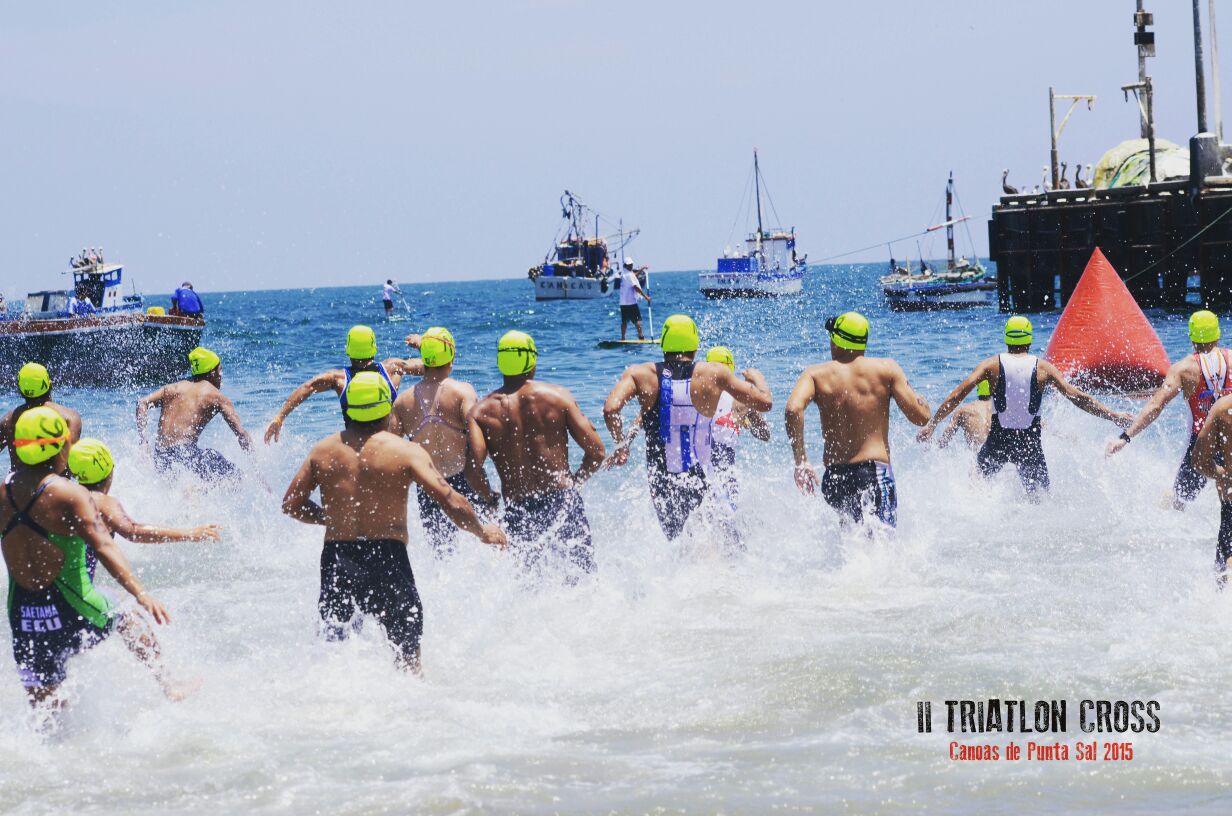 circuito de triatlon en punta sal