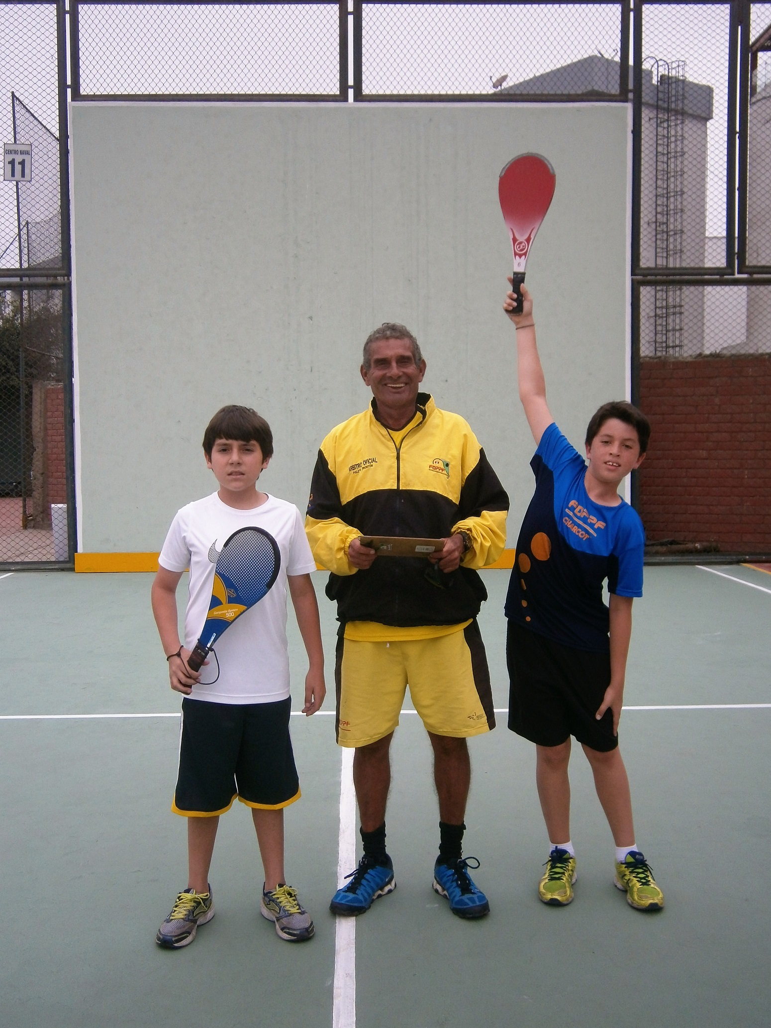 continua nacional de paleta fronton en san borja