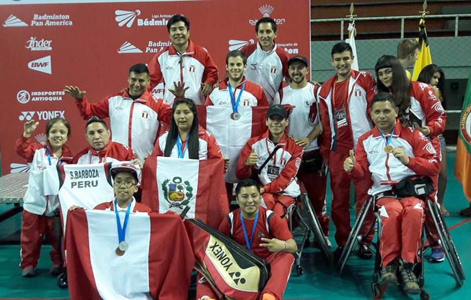 foto campeonato parabadminton