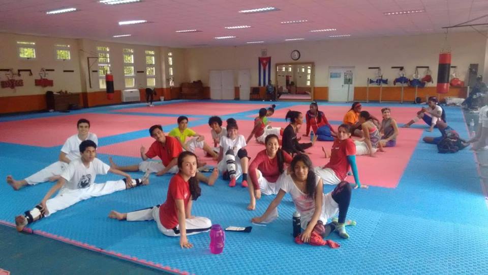 los juveniles del taekwondo se preparan en cuba