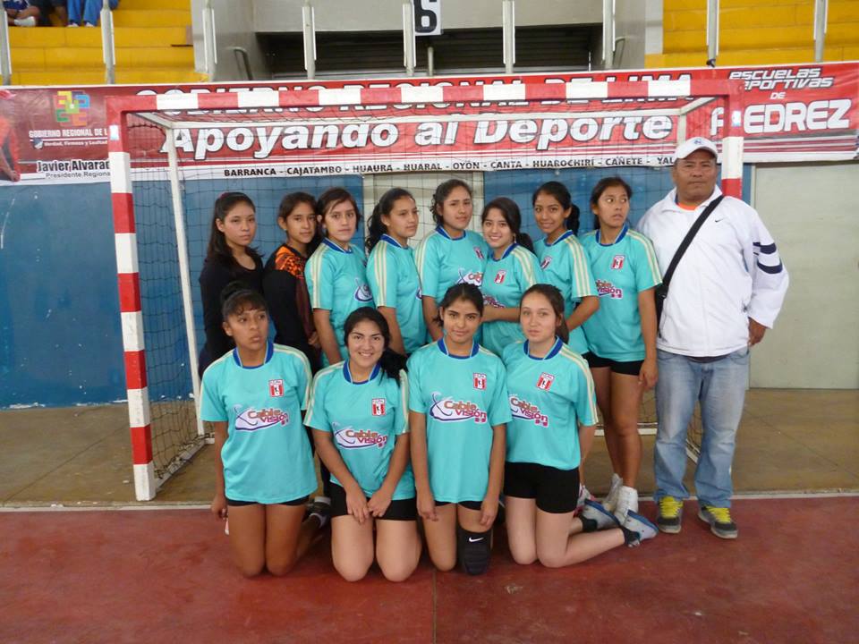 nacional de menores de handball huanuco 2016