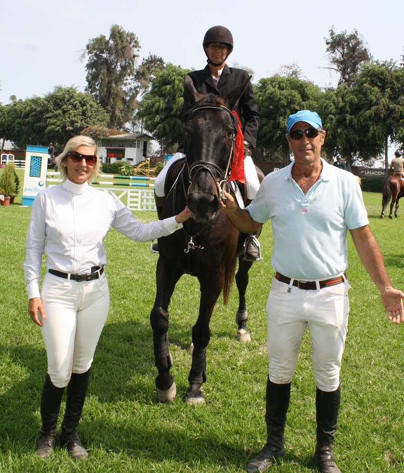 ecuestre 2da fecha - 5 - Janine Ward - Natalia Malaga - David Levy