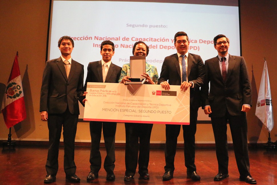 premiación Buenas prácticas